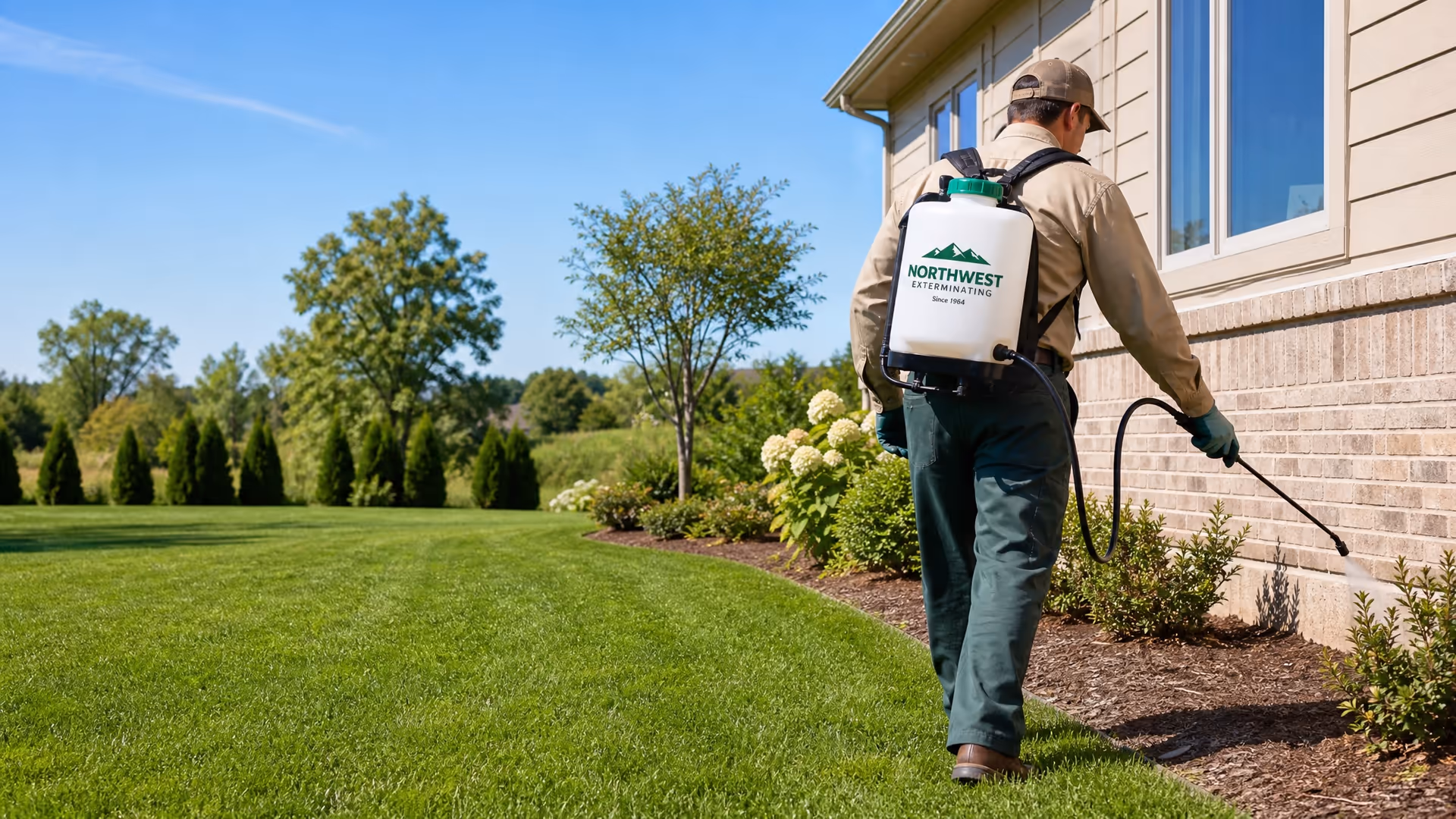 Pest control technician using ProValet